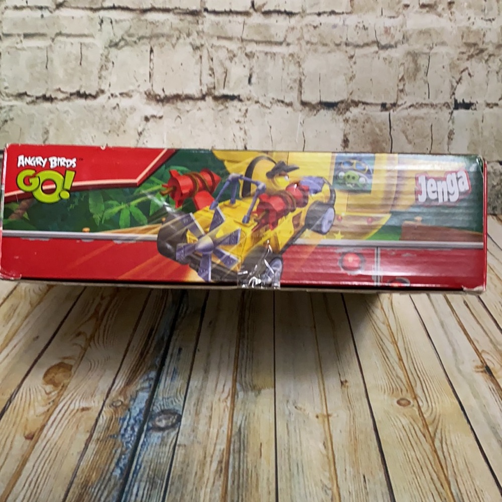 Rare Hasbro Gaming Angry Birds Go! Jenga Trophy Cup Challenge Game actio… - Picture 4 of 8
